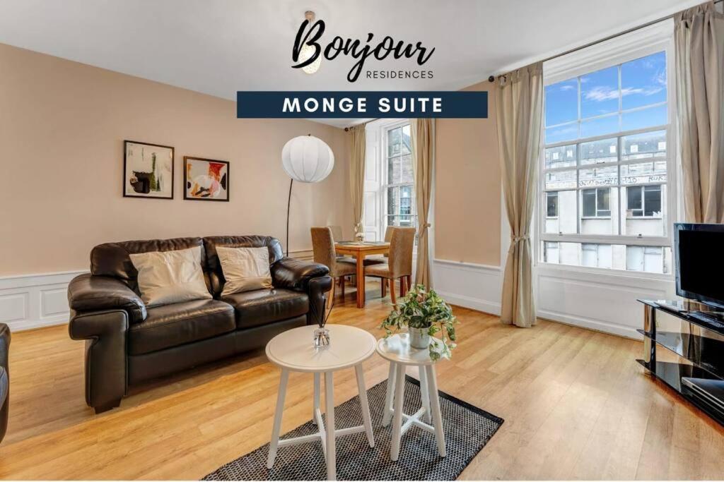 Monge Suite Old Town 2Br-1Ba, Near Royal Mile By Bonjour Residences Edinburgh Exterior foto